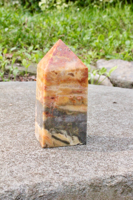 Crazy Lace Agate Towers