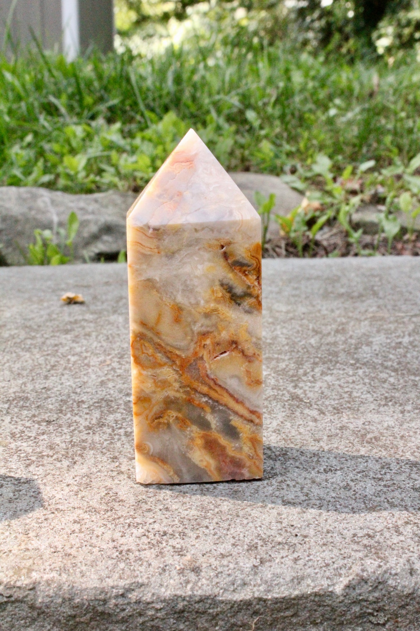 Crazy Lace Agate Towers