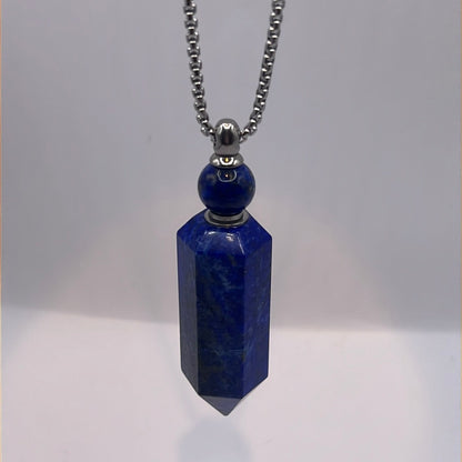Lapis Lazuli Aromatherapy Necklace